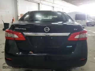 2014 Nissan Sentra S with VIN 3N1AB7AP9EL615193, listed as a Copart auction lot 51982455 with 133,694 mi miles and Clean Title. Bid and sale history available at carsss.com. Image 6.