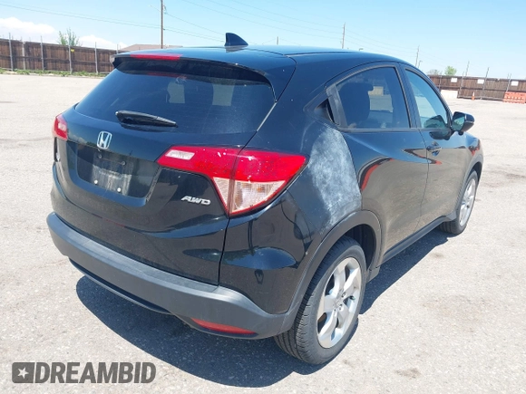 2016 Honda HR-V EX with VIN 3CZRU6H56GM716238, listed as a IAAI auction lot 42232513 with 123,346 mi miles and . Bid and sale history available at DreamBid. Image 4.