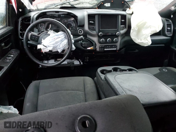 2022 Ram 3500 Tradesman with VIN 3C63R3CL8NG235279, listed as a Copart auction lot 60846814 with 0 mi miles and Salvage Title. Bid and sale history available at carsss.com. Image 8.