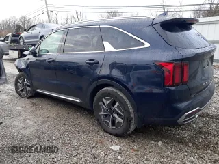 2022 Kia Sorento Hybrid EX with VIN KNDRH4LG7N5069116, listed as a Copart auction lot 86407844 with 57,409 mi miles and Salvage Title. Bid and sale history available at carsss.com. Image 2.
