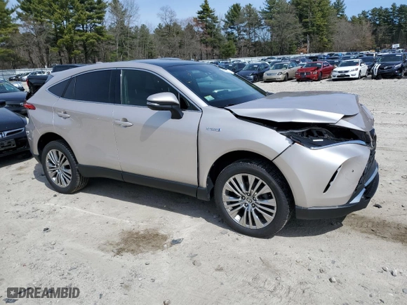 2021 Toyota Venza LE with VIN JTEAAAAH6MJ018171, listed as a Copart auction lot 51374345 with 47,011 mi miles and Salvage Title. Bid and sale history available at carsss.com. Image 4.