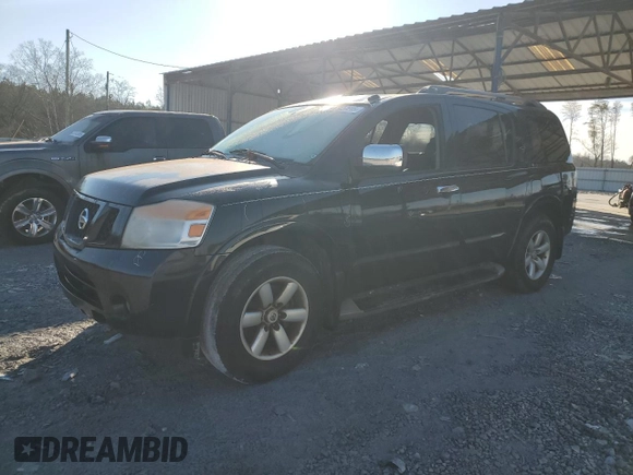 2010 Nissan Armada SE z VIN 5N1BA0ND7AN610849, wystawiony jako Copart lot #41837545 z przebiegiem 160 828 mil mil oraz Szkoda całkowita • Salvage title. Historia ofert i sprzedaży dostępna na DreamBid. Obrazek 1.