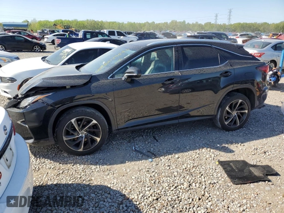 2016 Lexus RX 350 with VIN 2T2ZZMCA0GC015733, listed as a Copart auction lot 52779545 with 109,121 mi miles and Salvage title. Bid and sale history available at DreamBid. Image 1.