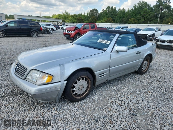 1998 Mercedes-Benz SL 500 with VIN WDBFA67FXWF168172, listed as a Copart auction lot 65232225 with 88,650 mi miles and Clean title. Bid and sale history available at DreamBid. Image 1.