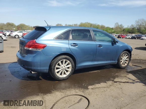 2012 Toyota Venza LE with VIN 4T3BA3BB3CU031572, listed as a Copart auction lot 54850735 with 254,141 mi miles and Salvage title. Bid and sale history available at DreamBid. Image 3.
