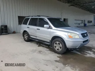 2003 Honda Pilot EX z VIN 2HKYF18593H563871, wystawiony jako Copart lot #55968445 z przebiegiem 213 637 mil mil oraz Szkoda całkowita • Salvage title. Historia ofert i sprzedaży dostępna na DreamBid. Obrazek 4.