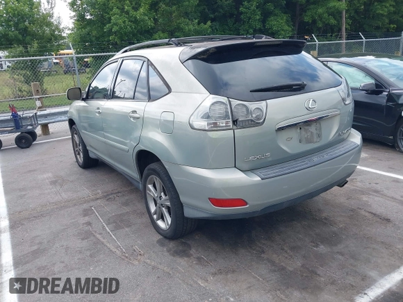2006 Lexus RX 400h with VIN JTJHW31U260024648, listed as a IAAI auction lot 42632917 with 246,808 mi miles and . Bid and sale history available at DreamBid. Image 3.