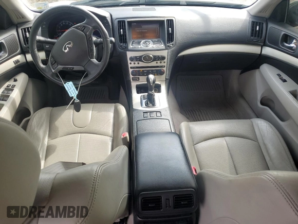 2008 Infiniti G35 Journey with VIN JNKBV61E98M227746, listed as a Copart auction lot 51307885 with 103,962 mi miles and Salvage Title. Bid and sale history available at DreamBid. Image 8.