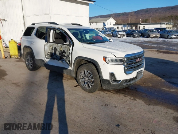 2023 GMC Acadia SLT z VIN 1GKKNUL47PZ205518, wystawiony jako IAAI lot #41322266 z przebiegiem 27 712 mil mil oraz . Historia ofert i sprzedaży dostępna na DreamBid. Obrazek 1.