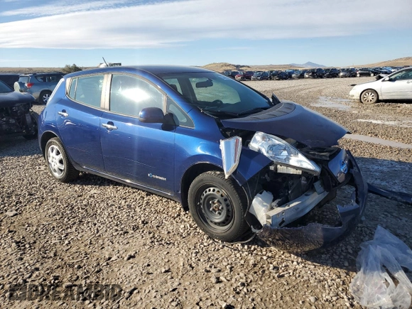 2016 Nissan LEAF S with VIN 1N4AZ0CP4GC302411, listed as a Copart auction lot 74170123 with 58,035 mi miles and . Bid and sale history available at DreamBid. Image 4.