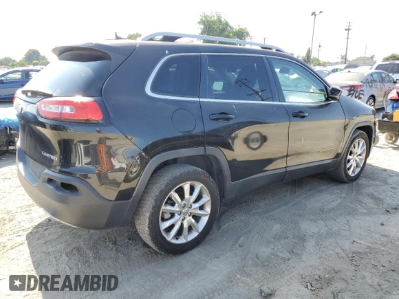 2016 Jeep Cherokee Limited with VIN 1C4PJLDB4GW165307, listed as a Copart auction lot 62675145 with 219,513 mi miles and Clean title. Bid and sale history available at DreamBid. Image 3.