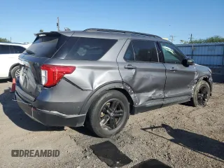 2022 Ford Explorer XLT z VIN 1FMSK7DH9NGB24113, wystawiony jako Copart lot #52040235 z przebiegiem 25 858 mil mil oraz Szkoda całkowita • Salvage title. Historia ofert i sprzedaży dostępna na DreamBid. Obrazek 3.