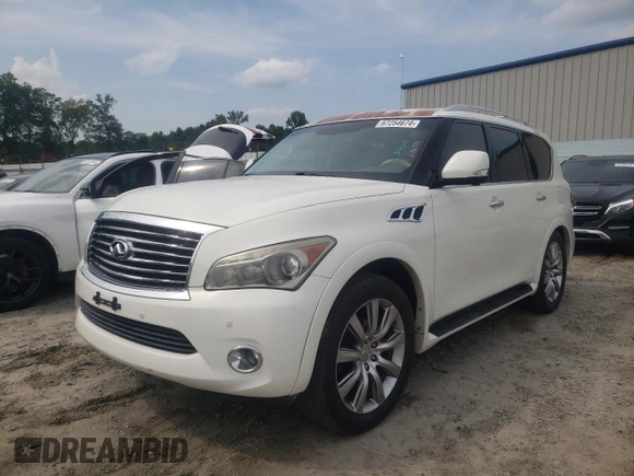 2013 Infiniti QX56 with VIN JN8AZ2NF2D9550468, listed as a Copart auction lot 67254674 with 138,193 mi miles and Clean Title. Bid and sale history available at carsss.com. Image 1.