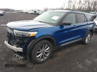 2021 Ford Explorer XLT with VIN 1FMSK8DH7MGA32857, listed as a IAAI auction lot 41877424 with 77,793 mi miles. Bid and sale history available at carsss.com. Image 17.