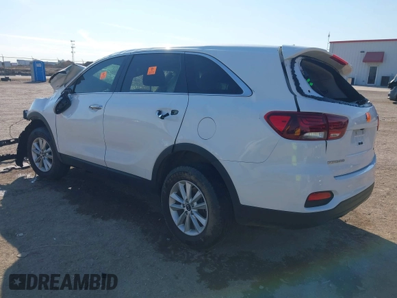 2020 Kia Sorento LX with VIN 5XYPG4A30LG711402, listed as a IAAI auction lot 41337495 with 1 mi miles. Bid and sale history available at carsss.com. Image 3.
