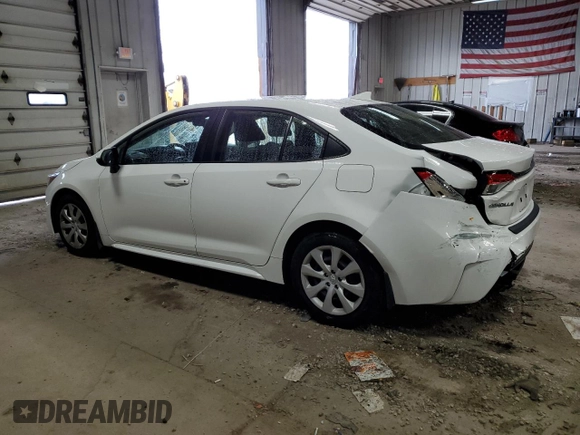 2022 Toyota Corolla LE with VIN JTDEPMAE8N3013331, listed as a Copart auction lot 55244145 with 33,045 mi miles and Salvage Title. Bid and sale history available at carsss.com. Image 2.