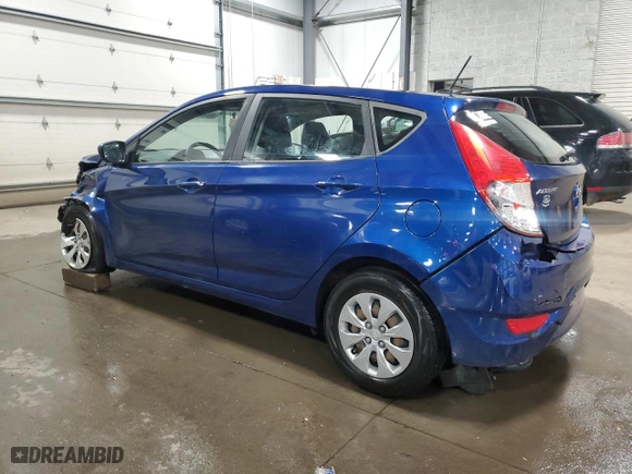 2017 Hyundai Accent SE with VIN KMHCT5AE1HU306992, listed as a Copart auction lot 48497745 with 97,130 mi miles and Clean Title. Bid and sale history available at carsss.com. Image 2.