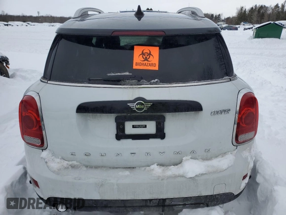 2020 MINI Countryman Cooper with VIN WMZYW5C07L3L53560, listed as a Copart auction lot 44199785 with Not provided miles and Clean title. Bid and sale history available at DreamBid. Image 6.
