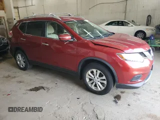 2015 Nissan Rogue SV with VIN KNMAT2MV9FP508996, listed as a Copart auction lot 52815645 with 130,246 mi miles and Non Repairable. Bid and sale history available at DreamBid. Image 4.