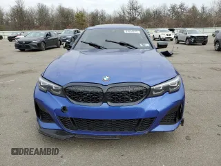 2022 BMW 3 Series M340i xDrive with VIN 3MW5U9J0XN8C32161, listed as a Copart auction lot 87854225 with 14,917 mi miles and Salvage Title. Bid and sale history available at carsss.com. Image 5.