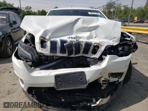 2019 Jeep Cherokee Limited z VIN 1C4PJMDX4KD124441, wystawiony jako Copart lot #56511105 z przebiegiem 73 491 mil mil oraz Szkoda całkowita • Salvage title. Historia ofert i sprzedaży dostępna na DreamBid. Obrazek 5.