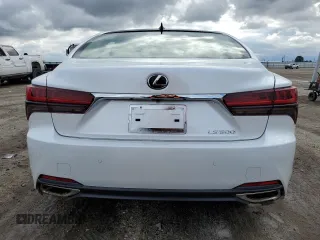 2023 Lexus LS with VIN JTHD51FF4P5018212, listed as a Copart auction lot 38629154 with 6,546 mi miles. Bid and sale history available at carsss.com. Image 6.