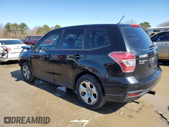 2015 Subaru Forester 2.5i with VIN JF2SJAAC2FG577232, listed as a Copart auction lot 45329485 with 272,542 mi miles and Clean Title. Bid and sale history available at carsss.com. Image 2.