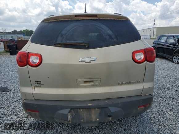 2012 Chevrolet Traverse 1LT z VIN 1GNKVGED1CJ267703, wystawiony jako Copart lot #56325335 z przebiegiem 199 101 mil mil oraz Szkoda całkowita • Salvage title. Historia ofert i sprzedaży dostępna na DreamBid. Obrazek 6.