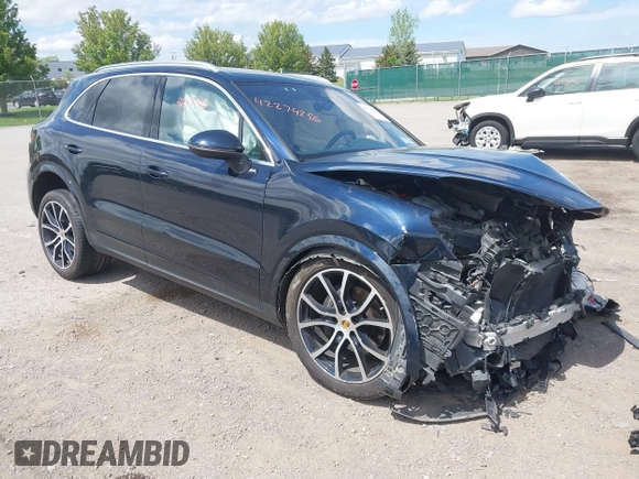 2020 Porsche Cayenne z VIN WP1AA2AYXLDA02335, wystawiony jako IAAI lot #42274256 z przebiegiem 69 113 mil mil oraz . Historia ofert i sprzedaży dostępna na DreamBid. Obrazek 1.