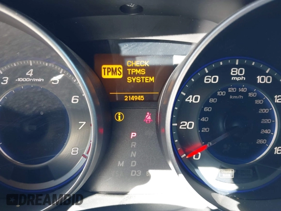 2008 Acura MDX Sport/Pwr Tail Gate with VIN 2HNYD28748H556527, listed as a IAAI auction lot 41443122 with 214,945 mi miles. Bid and sale history available at carsss.com. Image 7.
