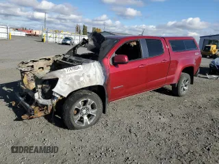 2019 Chevrolet Colorado 4WD Z71 with VIN 1GCGTDEN3K1317382, listed as a Copart auction lot 77476654 with 0 mi miles and Salvage Title. Bid and sale history available at carsss.com. Image 1.