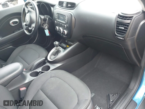 2016 Kia Soul + with VIN KNDJP3A52G7311930, listed as a IAAI auction lot 41615115 with 106,945 mi miles. Bid and sale history available at carsss.com. Image 5.