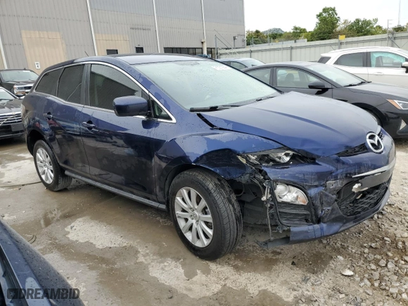 2011 Mazda CX-7 i SV with VIN JM3ER2A57B0405932, listed as a Copart auction lot 71051264 with 170,421 mi miles and Non Repairable. Bid and sale history available at carsss.com. Image 4.