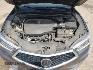 2020 Acura TLX Technology with VIN 19UUB3F40LA001110, listed as a Copart auction lot 57134585 with 131,507 mi miles and Salvage title. Bid and sale history available at DreamBid. Image 11.