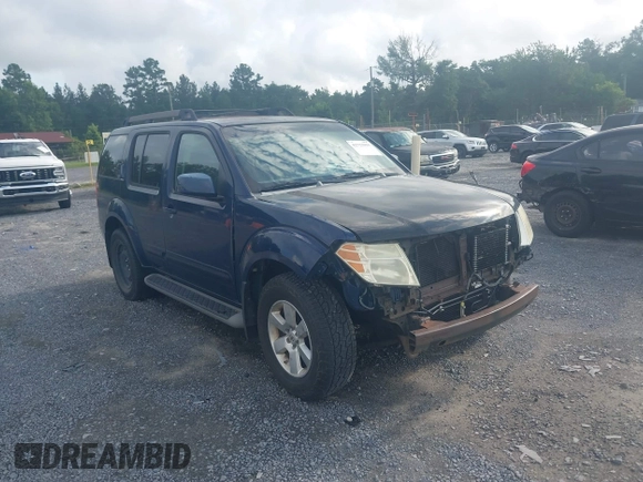 2008 Nissan Pathfinder LE with VIN 5N1AR18U98C604191, listed as a IAAI auction lot 42723959 with 252,250 mi miles and . Bid and sale history available at DreamBid. Image 1.