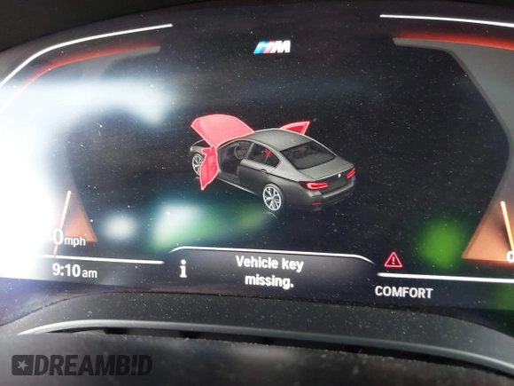 2021 BMW 5 Series 540i with VIN WBA53BJ03MCG98664, listed as a IAAI auction lot 42488708 with 64,101 mi miles and . Bid and sale history available at DreamBid. Image 7.