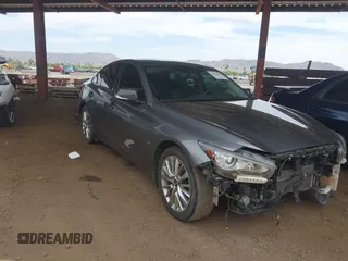 2020 Infiniti Q50 Luxe z VIN JN1EV7AP7LM208498, wystawiony jako IAAI lot #42374949 z przebiegiem 72 280 mil mil oraz . Historia ofert i sprzedaży dostępna na DreamBid. Obrazek 1.