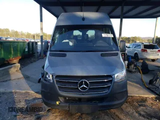 2024 Mercedes-Benz Sprinter Cargo with VIN W1W4NBHY6RP664787, listed as a Copart auction lot 89379995 with 1,366 mi miles and Salvage Title. Bid and sale history available at carsss.com. Image 5.