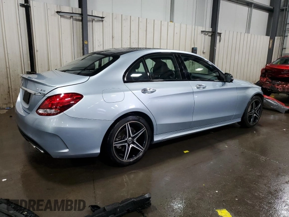 2017 Mercedes-Benz C 300 с VIN 55SWF4KB6HU216509, выставлен на аукционе Copart как лот 59484695 с пробегом 115 184 миль миль и Списание • Salvage title. История ставок и продаж доступна на DreamBid. Изображение 3.