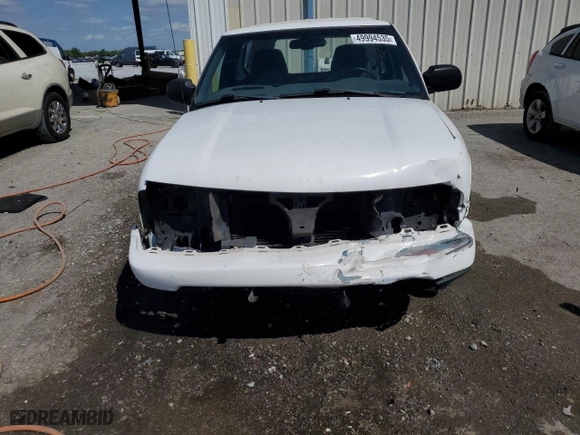1999 Chevrolet S-10 Work Truck with VIN 1GCCS14X7XK122650, listed as a Copart auction lot 49994535 with NaN miles and Salvage Title. Bid and sale history available at carsss.com. Image 5.