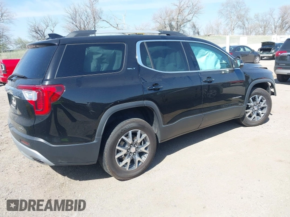 2023 GMC Acadia SLT z VIN 1GKKNUL45PZ233933, wystawiony jako IAAI lot #42019113 z przebiegiem 57 789 mil mil oraz . Historia ofert i sprzedaży dostępna na DreamBid. Obrazek 4.