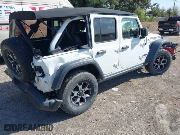 2019 Jeep Wrangler Unlimited Rubicon с VIN 1C4HJXFN5KW601223, выставлен на аукционе IAAI как лот 42118985 с пробегом 81 259 миль миль и . История ставок и продаж доступна на DreamBid. Изображение 4.