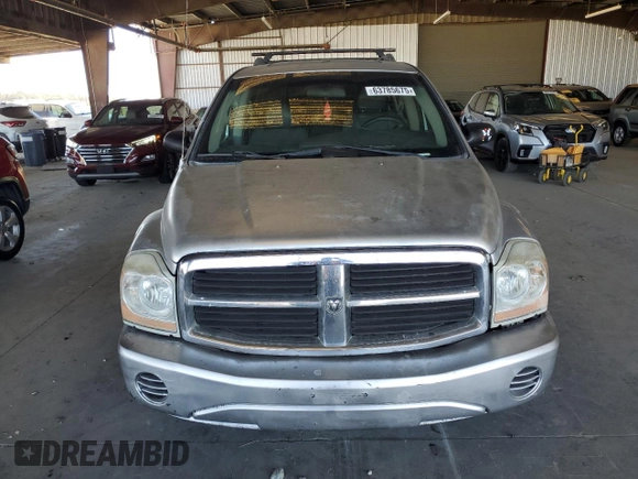2005 Dodge Durango SLT with VIN 1D8HB48D15F509693, listed as a Copart auction lot 63785675 with 228,583 mi miles and Salvage title. Bid and sale history available at DreamBid. Image 5.