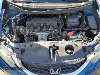 2015 Honda Civic EX with VIN 19XFB2F86FE220529, listed as a Copart auction lot 50651125 with 105,982 mi miles and Salvage Title. Bid and sale history available at DreamBid. Image 11.