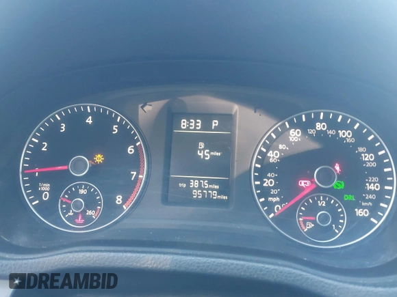 2014 Volkswagen Passat S with VIN 1VWAT7A33EC111206, listed as a IAAI auction lot 42684770 with 95,779 mi miles and . Bid and sale history available at DreamBid. Image 7.