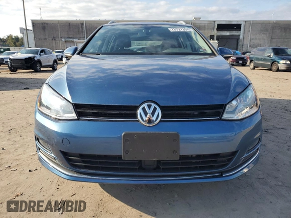 2017 Volkswagen Golf SportWagen S with VIN 3VWC17AU1HM543092, listed as a Copart auction lot 73727304 with 78,654 mi miles and Salvage Title. Bid and sale history available at carsss.com. Image 5.