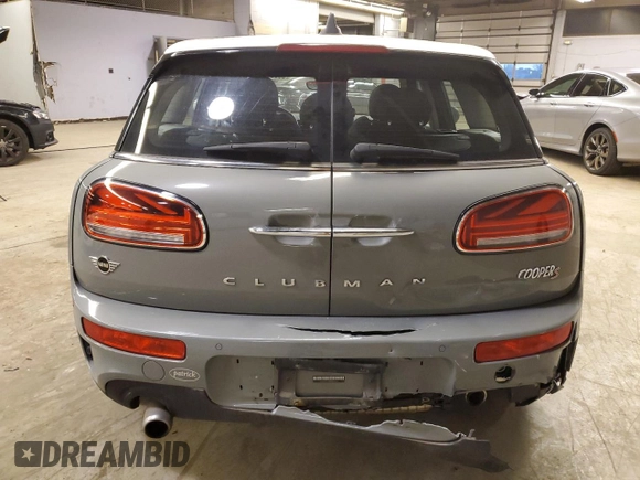2021 MINI Clubman Cooper S with VIN WMWXJ1C00M2P11606, listed as a Copart auction lot 80528064 with 35,844 mi miles and Salvage Title. Bid and sale history available at carsss.com. Image 6.