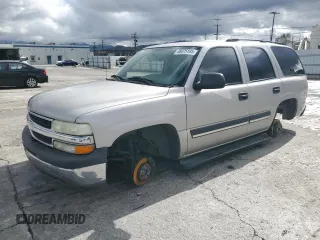 2004 Chevrolet Tahoe LS with VIN 1GNEC13V64R214672, listed as a Copart auction lot 48075195 with 156,076 mi miles and Salvage Title. Bid and sale history available at carsss.com. Image 1.