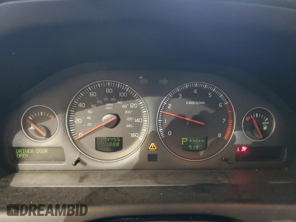 2006 Volvo S60 2.5L Turbo with VIN YV1RH592062545494, listed as a Copart auction lot 65266434 with 174,455 mi miles and Clean Title. Bid and sale history available at carsss.com. Image 9.