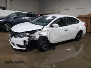 2017 Nissan Sentra SV with VIN 3N1AB7APXHY346855, listed as a Copart auction lot 50749045 with 78,119 mi miles and Salvage Title. Bid and sale history available at DreamBid. Image 1.